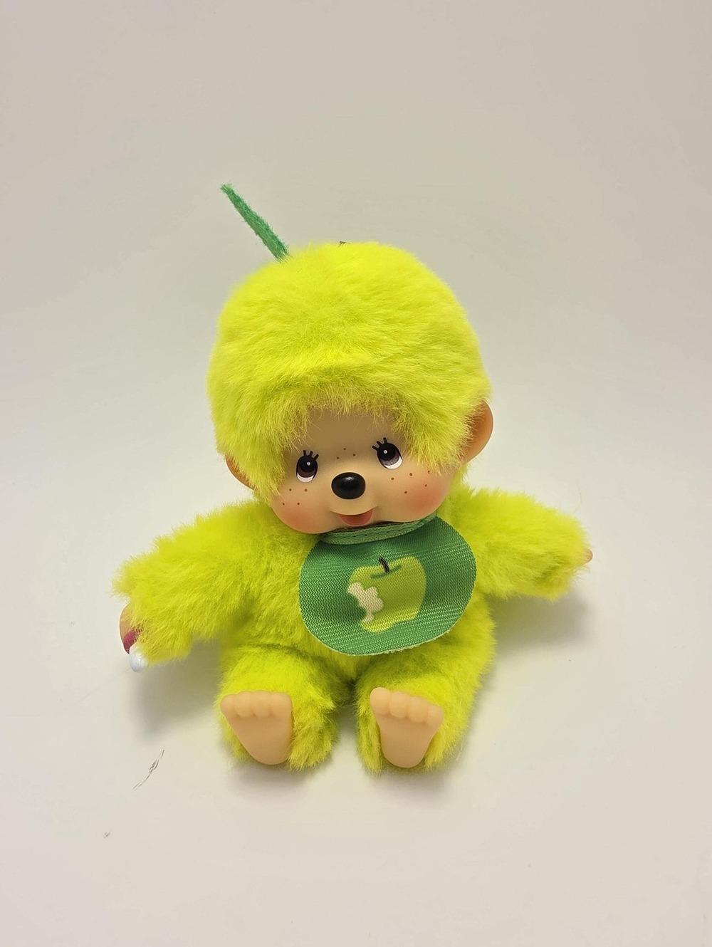Green Apple Monchhichi Shinshu Limited Edition Rare Sekiguchi Doll! (5 inch)